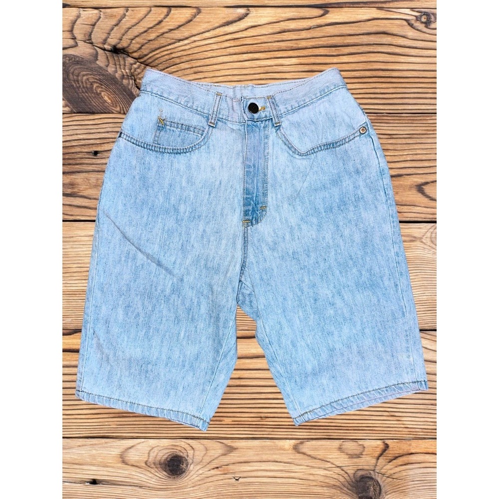 D2 Vintage MR Lee Jean Shorts Size 7 Union‎ Made USA Bermuda Long Skater Baggy